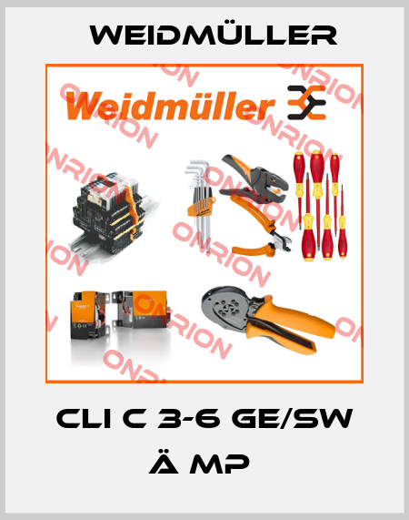 CLI C 3-6 GE/SW Ä MP  Weidmüller