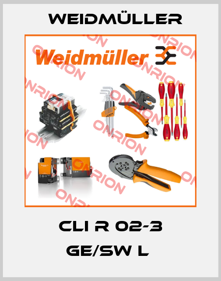 CLI R 02-3 GE/SW L  Weidmüller