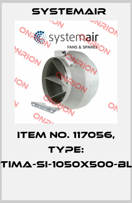 Item No. 117056, Type: OPTIMA-SI-1050x500-BLC4  Systemair
