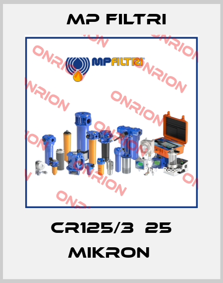 CR125/3  25 MIKRON  MP Filtri