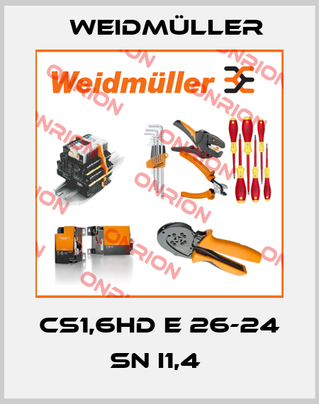 CS1,6HD E 26-24 SN I1,4  Weidmüller