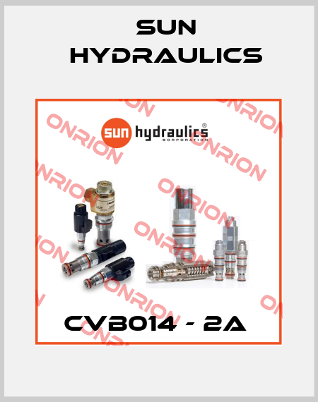CVB014 - 2A  Sun Hydraulics