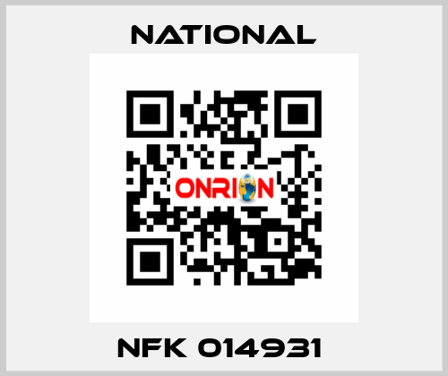 NFK 014931  National