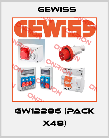 GW12286 (pack x48) Gewiss