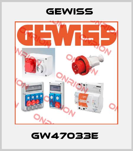 GW47033E  Gewiss
