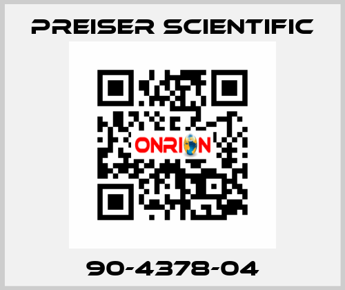 90-4378-04 Preiser Scientific