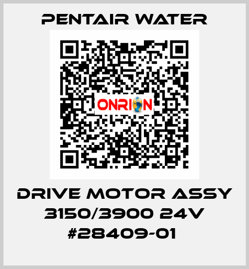 DRIVE MOTOR ASSY 3150/3900 24V #28409-01  Pentair Water