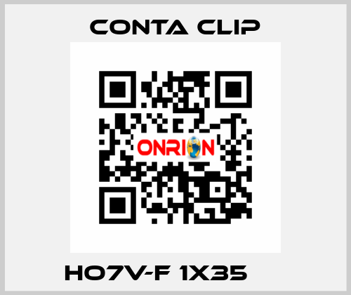 HO7V-F 1X35      Conta Clip