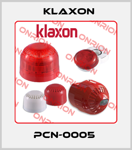 PCN-0005  Klaxon