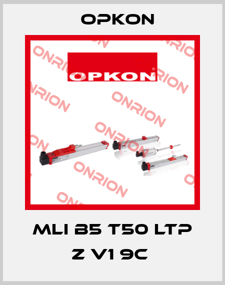 MLI B5 T50 LTP Z V1 9C  Opkon