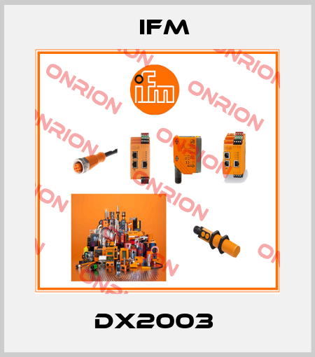 DX2003  Ifm