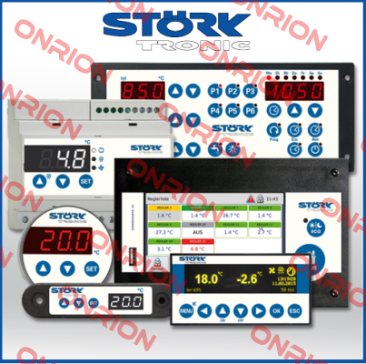 ST181 Operating unit RJ45 time °C  Stork tronic