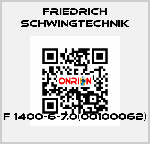 F 1400-6-7.0(00100062) Friedrich Schwingtechnik