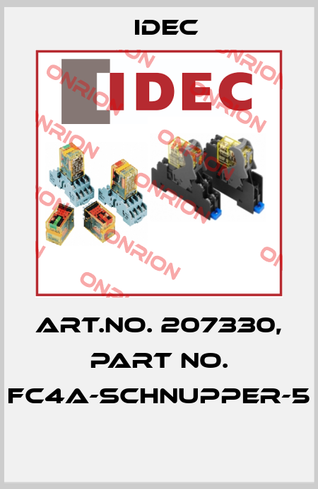 Art.No. 207330, Part No. FC4A-SCHNUPPER-5  Idec