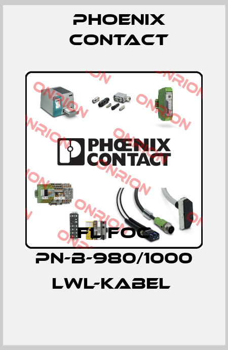 FL FOC PN-B-980/1000 LWL-KABEL  Phoenix Contact
