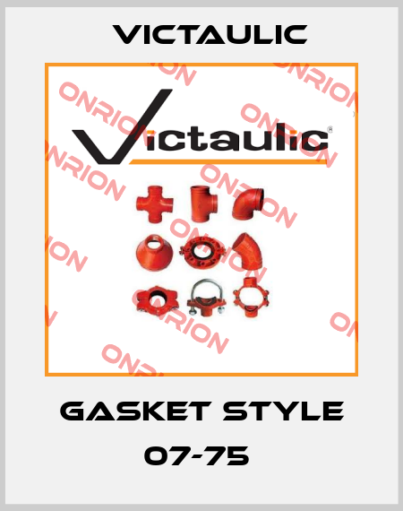 GASKET STYLE 07-75  Victaulic