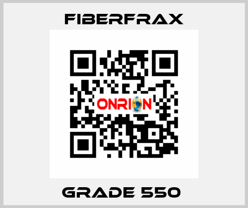 GRADE 550  Fiberfrax