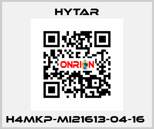 H4MKP-MI21613-04-16  Hytar