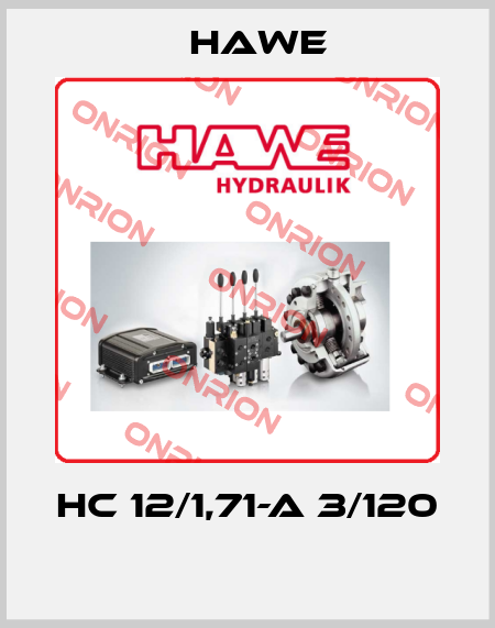 HC 12/1,71-A 3/120  Hawe