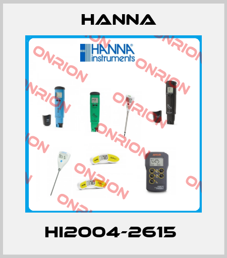 HI2004-2615  Hanna