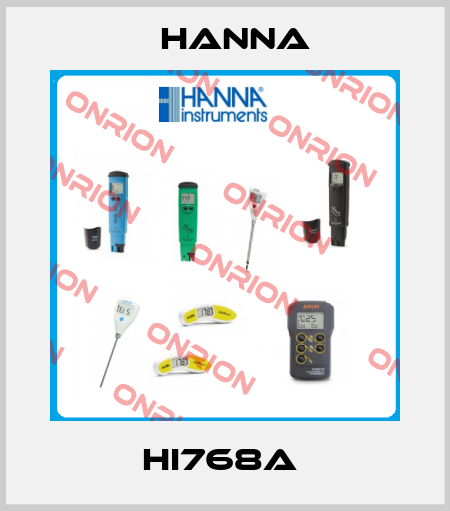 HI768A  Hanna