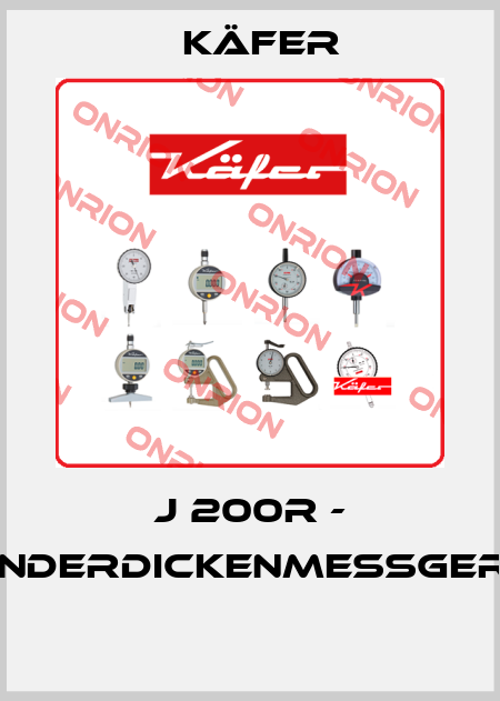 J 200R - SONDERDICKENMESSGERÄT  Käfer