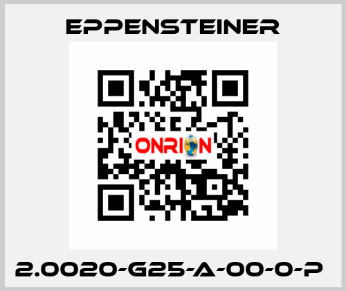  2.0020-G25-A-00-0-P  Eppensteiner