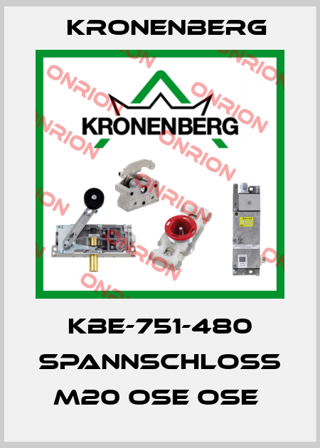 KBE-751-480 SPANNSCHLOß M20 OSE OSE  Kronenberg