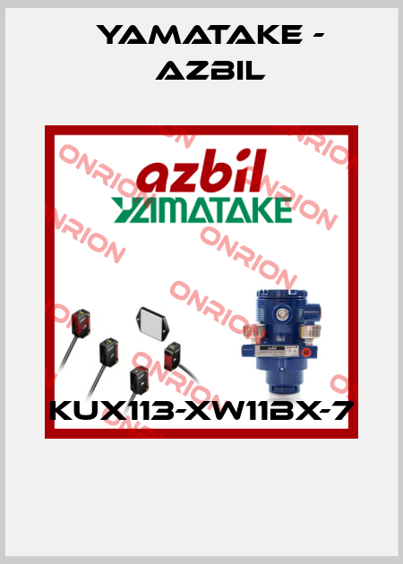 KUX113-XW11BX-7  Yamatake - Azbil