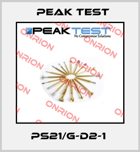 PS21/G-D2-1  PEAK TEST