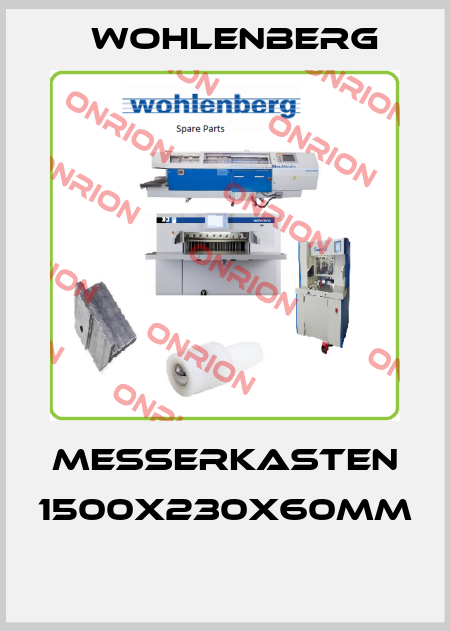 Messerkasten 1500x230x60mm  Wohlenberg