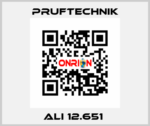 ALI 12.651  Pruftechnik