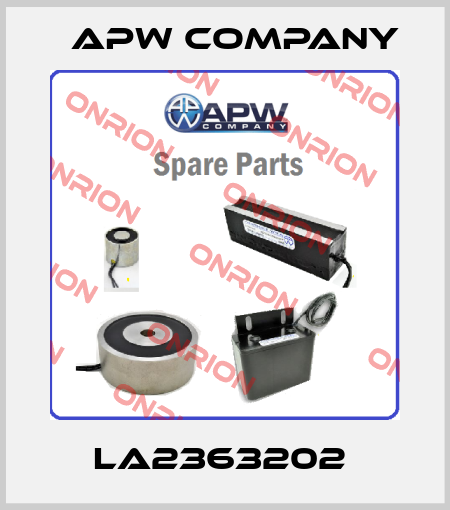 LA2363202  Apw Company