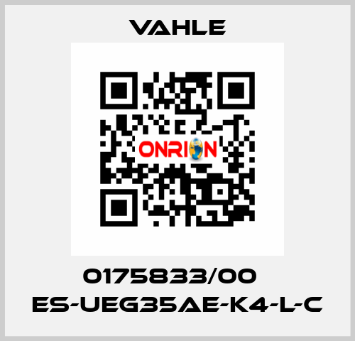 0175833/00    ES-UEG35AE-K4-L-C  Vahle