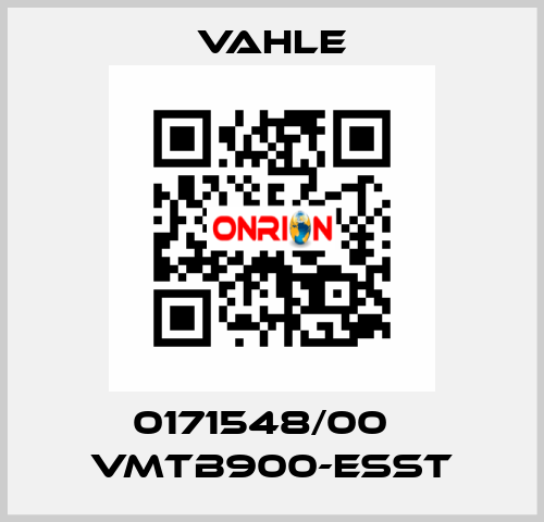 0171548/00    VMTB900-ESST  Vahle