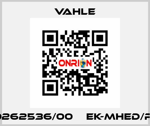 0262536/00    EK-MHED/R  Vahle