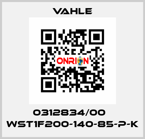 0312834/00    WST1F200-140-85-P-K  Vahle