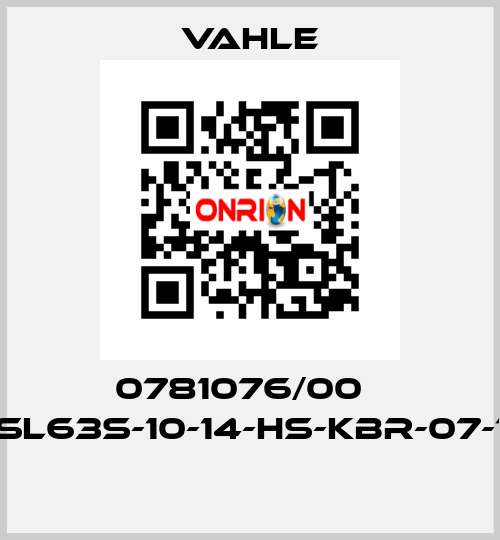 0781076/00    SA-KESL63S-10-14-HS-KBR-07-10-01-10  Vahle