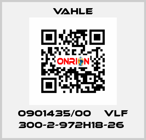 0901435/00    VLF 300-2-972H18-26  Vahle