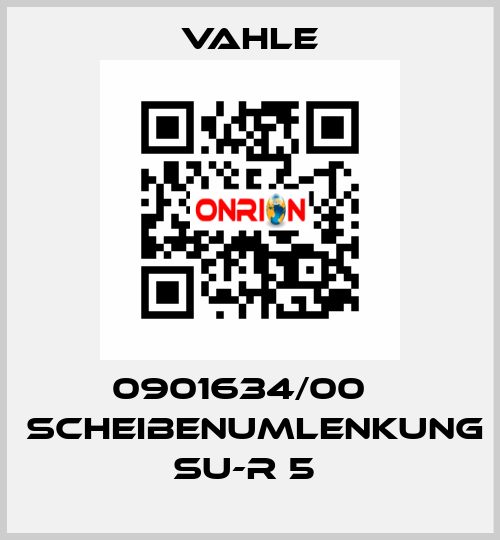 0901634/00    SCHEIBENUMLENKUNG SU-R 5  Vahle