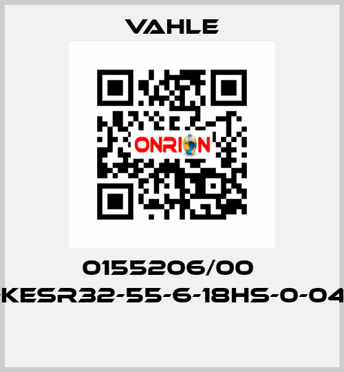 0155206/00  SA-KESR32-55-6-18HS-0-04-06  Vahle