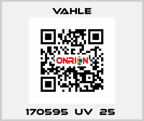 170595  UV  25  Vahle