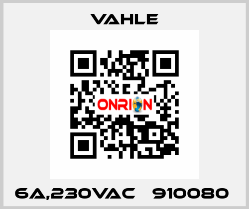 6A,230VAC   910080  Vahle