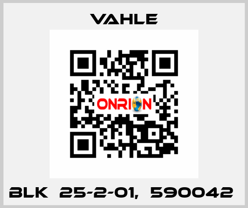 BLK  25-2-01,  590042  Vahle