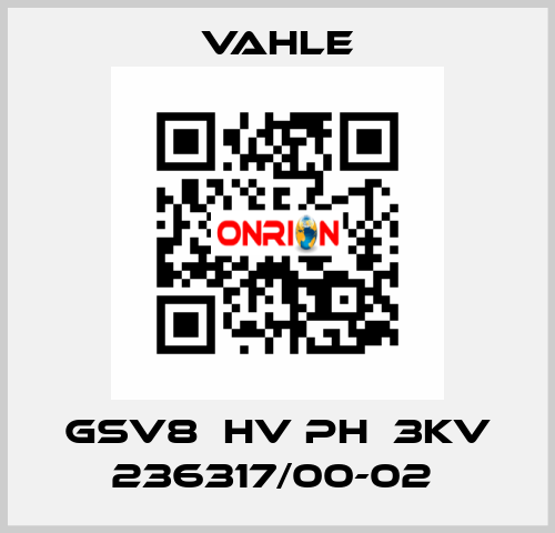 GSV8  HV PH  3KV 236317/00-02  Vahle