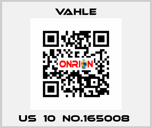 US  10  NO.165008  Vahle