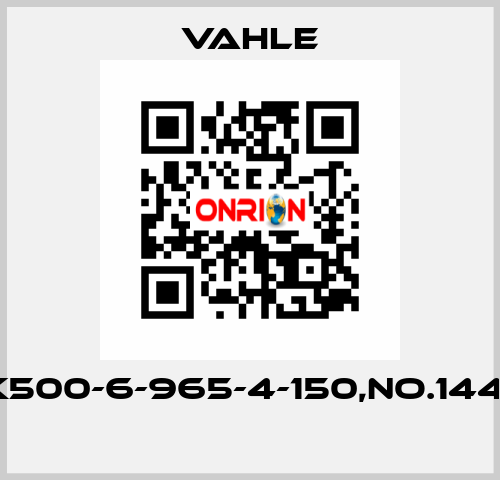 VLK500-6-965-4-150,No.144801  Vahle