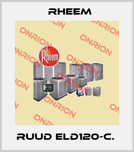 RUUD ELD120-C.  RHEEM