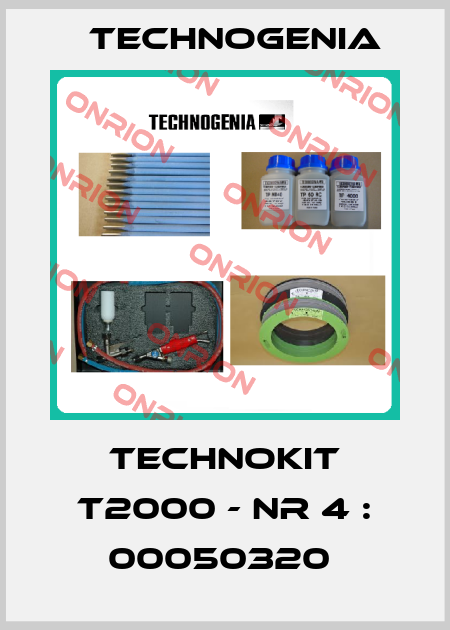 TECHNOKIT T2000 - NR 4 : 00050320  TECHNOGENIA