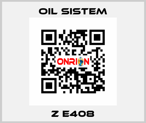 Z E408 Oil Sistem